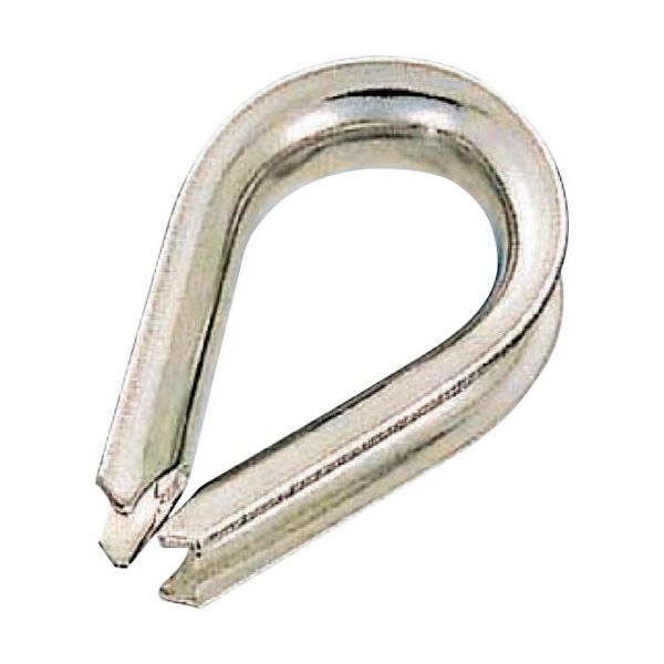 水本機械製作所 水本 ライトシンブル 使用ロープ径8mm A-421 1個 317-1418（直送品）