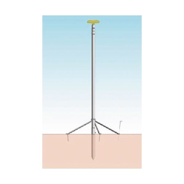 つくし工房 つくし スカイポール 12mタイプ(全高 11300mm SP-120 1組(1本) 185-4334（直送品）