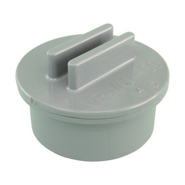 東栄管機 トーエー DV継手 掃除口 VCO ツマミ式 125 VCO125 1個 825-3024（直送品）