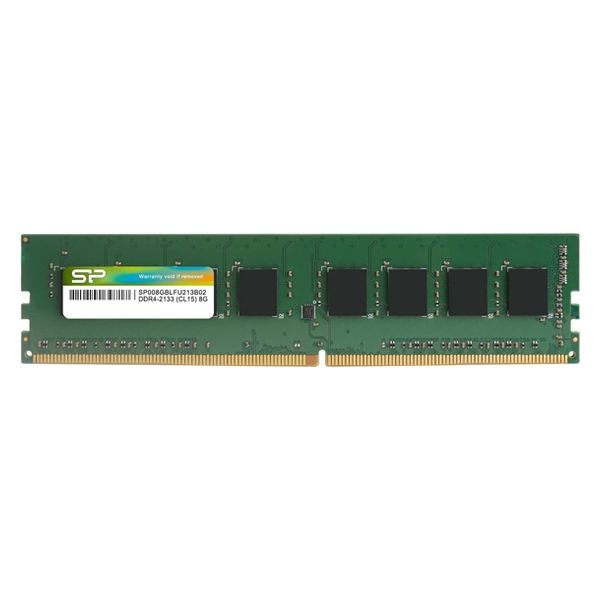 シリコンパワー デスクトップPC用メモリ　DDR4-2133(PC4-17000) 8GB SP008GBLFU213B02 1枚（直送品）