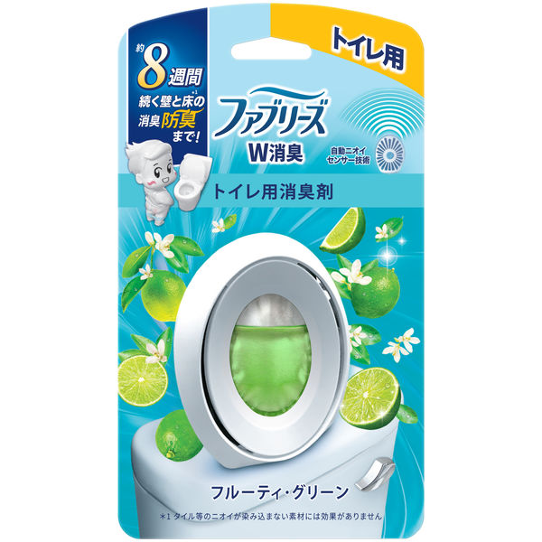 P＆G ファブリーズW消臭 トイレ用消臭剤 フルーティー・グリーン 4987176165183 6ML×3点セット（直送品） - アスクル