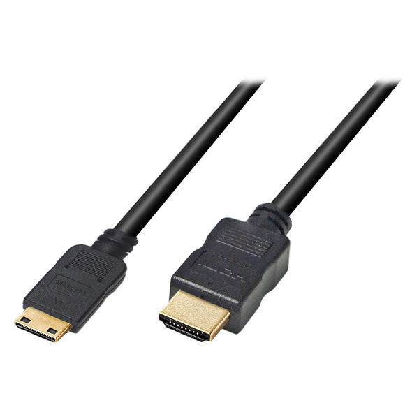 miniHDMIケーブル 1m VV-HDMI010AC-B2 1本