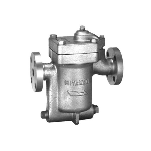 ミヤワキ ベルマイティスチームトラップ【フランジ・鋳鉄・0.01～0.8MPa】 ES ES10F-8-25A-JIS16KRF（直送品） - アスクル