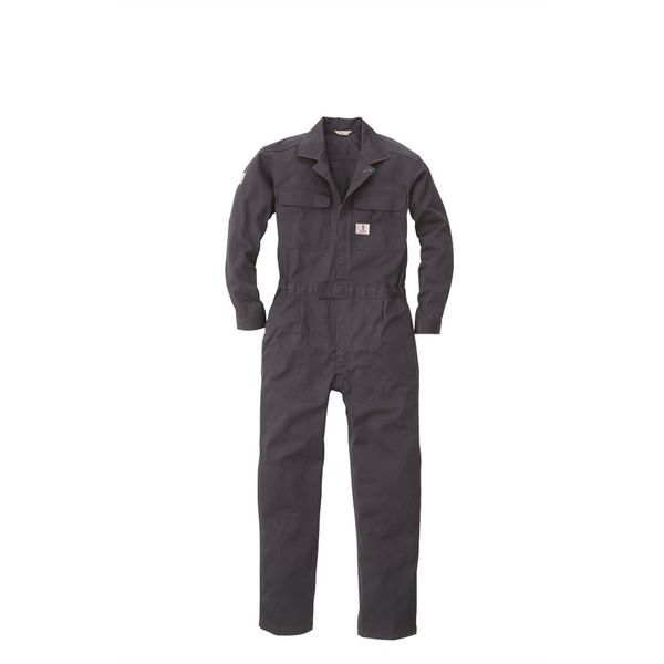 丸鬼商店 長袖ツナギ ブルー LL RS370-04-LL 丸鬼商店RS-370長袖ツナギ｜作業服・作業着の総合通販専門店