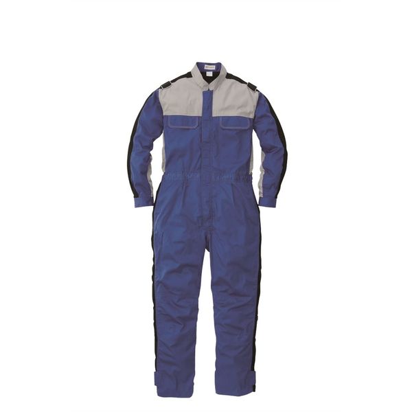 丸鬼商店 夏長袖ツナギ ブルー/グレー S RO191-90-S 1枚（直送品） 9,229円