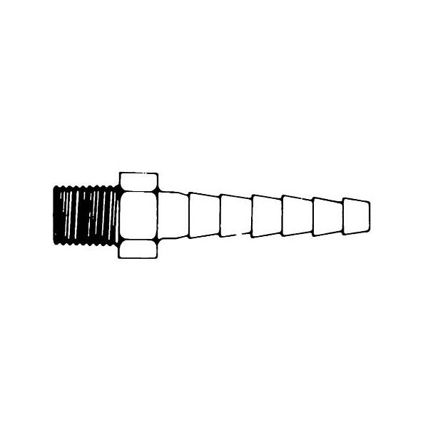 メルク 1/4in. NPTF to 5/16in. I.D. hose adapt PP 2/Pk XX4304704 2PK 1個(2個)（直送品）