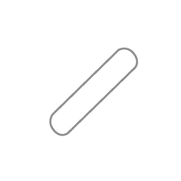 IKA 撹拌子 40 glass round 1パック(5個) 61-4947-42（直送品）