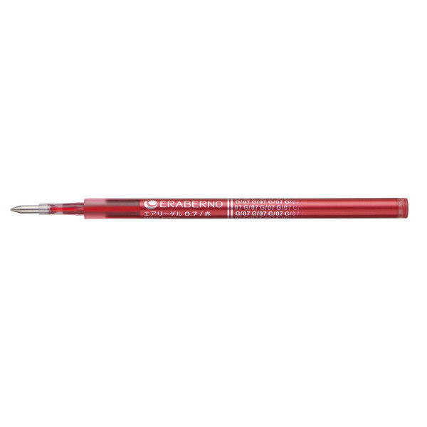 コクヨ（KOKUYO） 選べるボールペン<エラベルノ>インク エアリーゲル 0.7mm 赤 PRR-EG7R 1セット（20本） 64282671（直送品）