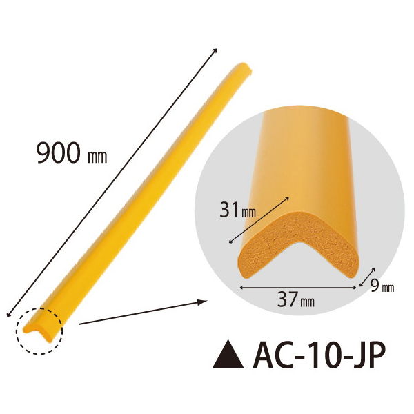 因幡電機産業 JAPPY 安心クッション ACー10ーJP AC-10-JP 1セット(3本)（直送品）