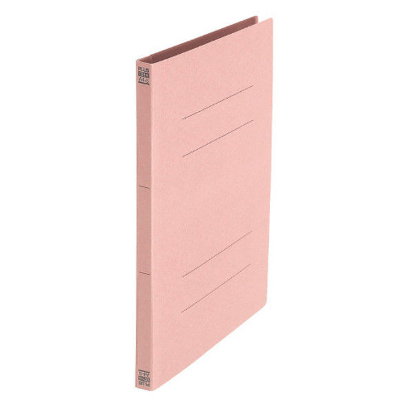 プラス フラットファイル A4S 桃 10冊 NO.021N10PK（直送品）