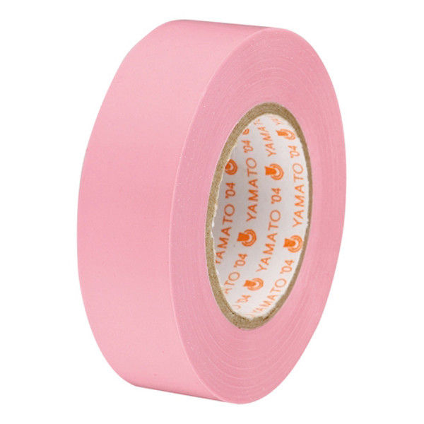 ヤマト ビニールテープ １９ｍｍ×１０ｍ ピンク ＮＯ２００−１９−３