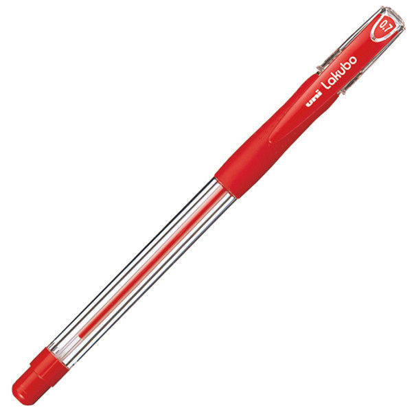 三菱鉛筆 ボールペン VERY楽ボ 赤10本 SG10007.15-10（直送品）