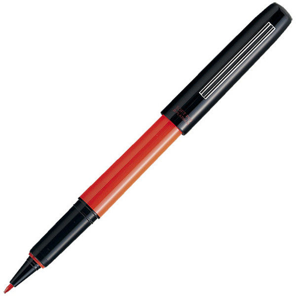 プラチナ万年筆 ソフトペン パック 赤 10本 SN-800C #75（直送品）