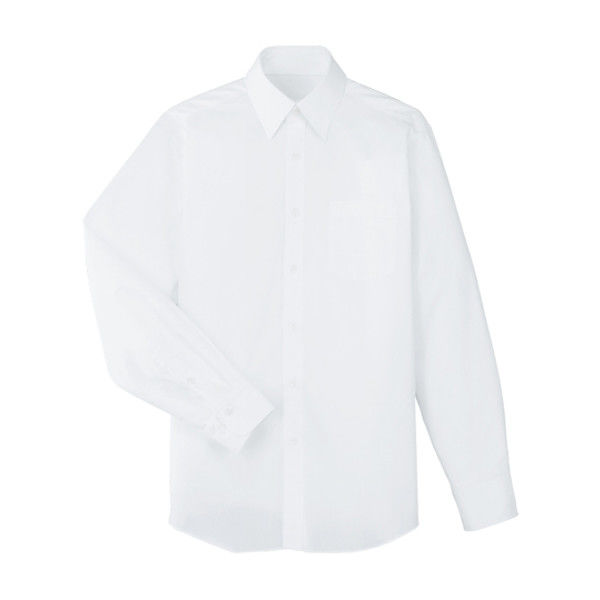 メンズシャツ S 白 MSH-023-A9 1着 サーヴォ（旧サンペックスイスト）（直送品）
