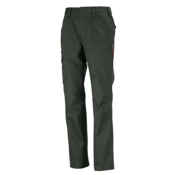 カジメイク T/Cストレッチカーゴパンツ M ダークオリーブ 6774-M