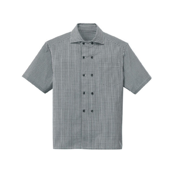 男女兼用シャツ（半袖） L 白×黒 BL-262-B5 サーヴォ（旧サンペックスイスト）（直送品）