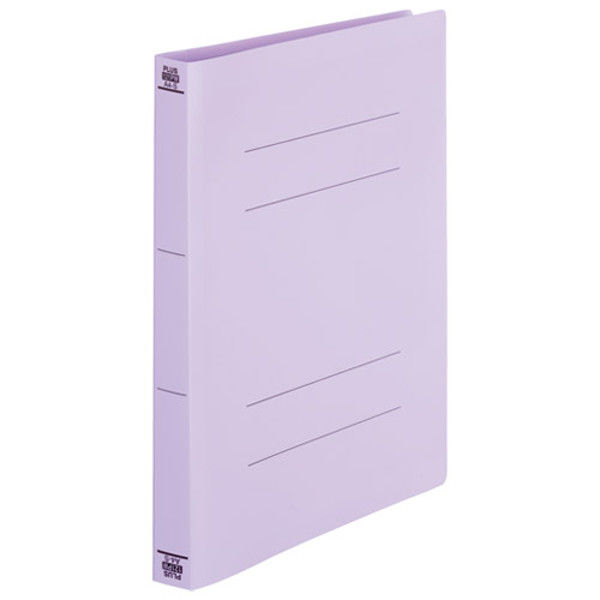 プラス PPフラットファイルA4S厚綴 VL10冊 No.121PW（直送品）