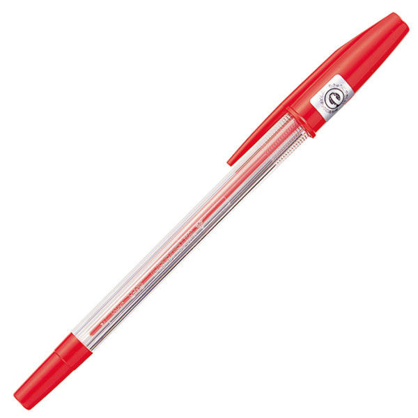 三菱鉛筆 ボールペン 赤 10本 SAR10P.15 2箱（直送品） - アスクル