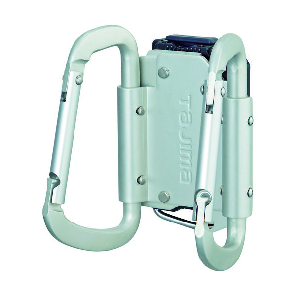 TJMデザイン タジマ 着脱式工具ホルダーアルミ カラビナダブル 小 SFKHA-CSW 1個 102-4579（直送品）