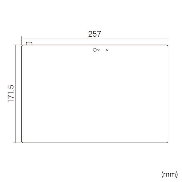 サンワサプライ NEC VersaPro/Pro J タイプVT対応ブルーライトカ LCD-NVT3BCAR 1枚（直送品）