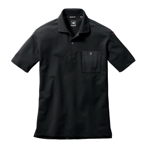 バートル 半袖ポロシャツ ブラック 4L 667-35-4L（直送品）
