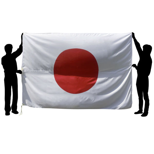 東京製旗 国旗日の丸（テトロン・180×270cm)日本製 10560 1枚