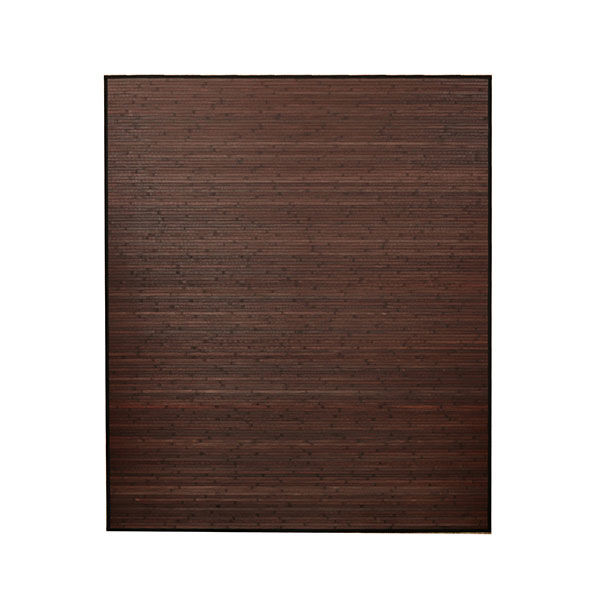 イケヒコ 竹カーペット 無地 糸なしタイプ 『ユニバース』 ダークブラウン 200×240cm 1枚（直送品）