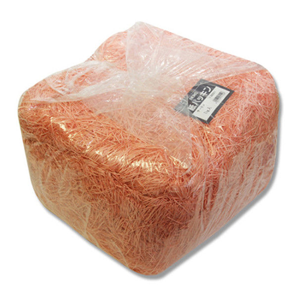 【ケース販売】シモジマ HEIKO 緩衝材 紙パッキン 業務用 1kg入 サーモン 003800911 1ケース(6袋)（直送品）