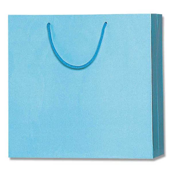 【ケース販売】HEIKO 紙袋 ブライトバッグ GM アサギ 006137910 1ケース(10枚入×15袋 合計150枚)（直送品）