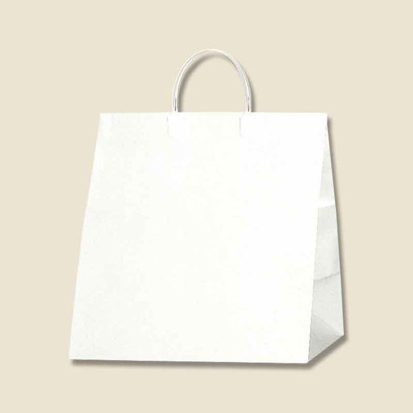 シモジマ ワイドバッグ S ホワイト 006460851 1セット（10枚×5袋 合計50枚）