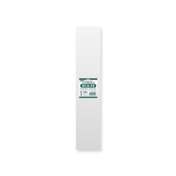 【ケース販売】OPP袋 シモジマ クリスタルパック S 7.5-75 006739700 1セット(合計1000枚)（直送品）
