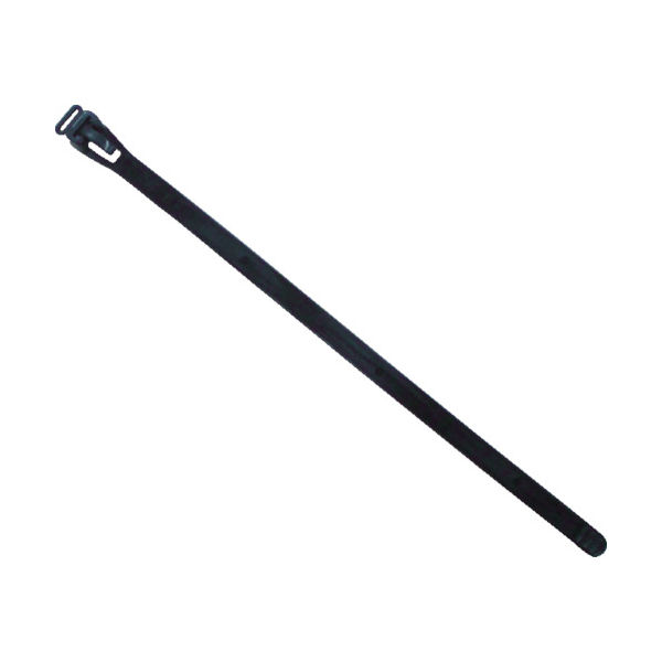 サトーゴーセー SG フックリピートタイ (耐候・耐熱タイプ) 黒色 7.4×205mm SG-FR200W 1袋(100本)（直送品）