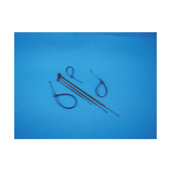 サトーゴーセー SG オープンタイ (耐候・耐熱タイプ) 黒色 4×185mm SG-OH200WHD 1袋(100本) 855-8847（直送品）