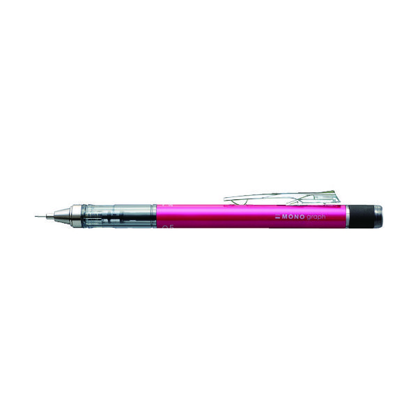 まとめ) トンボ鉛筆 モノグラフ 0.5 クリアピンク DPA-138E 〔×50