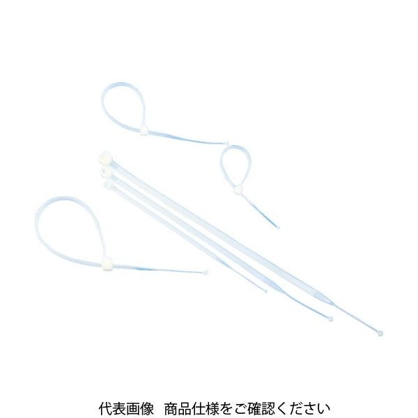 サトーゴーセー SG オープンタイ (標準タイプ) 乳白色 4×185mm SG-OH200HD 1袋(100本) 855-8833（直送品）