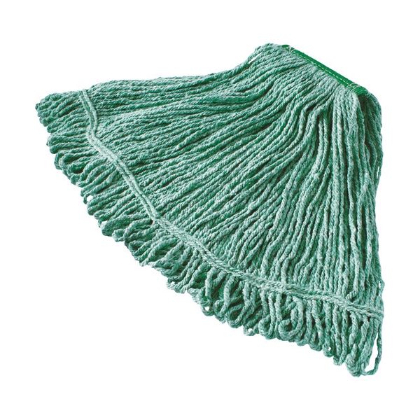 ニューウェルブランズ・ジャパン ラバーメイド クリーニングモップスーパースティッチ・ブレンド Mサイズ グリーン RMD21206GN 1個（直送品）