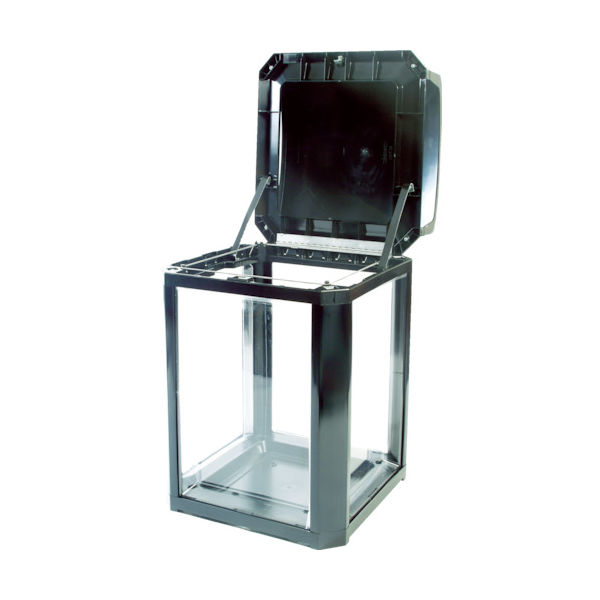 ニューウェルブランズ・ジャパン ラバーメイド ランドマークシリーズ セキュリティコンテナ RM397589BK 1個 855-9506（直送品）