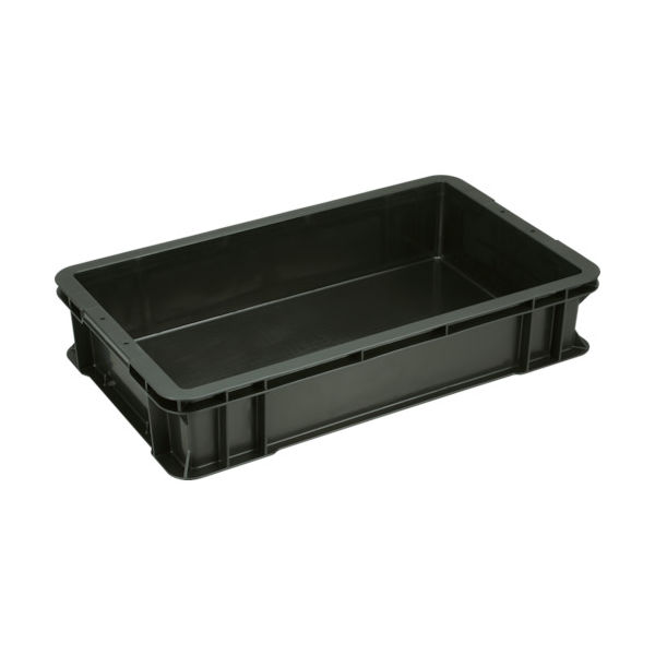 岐阜プラスチック工業 RISU RBE型導電性コンテナ 134970 コンテナーRBー41ー3ブラック RBE-41-3 1個（直送品）