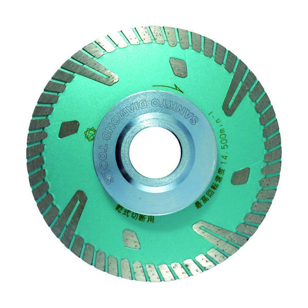 三京ダイヤモンド工業 三京 ダイヤモンドカッター RZプロテクト面いち 105×1.8×6.0×20.0 RZ-FD4 1枚（直送品）