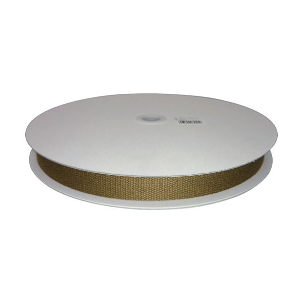 ユタカメイク 平ベルトアクリルカラー 25mm×25m オーク PAD-310 1巻 837-1247（直送品）