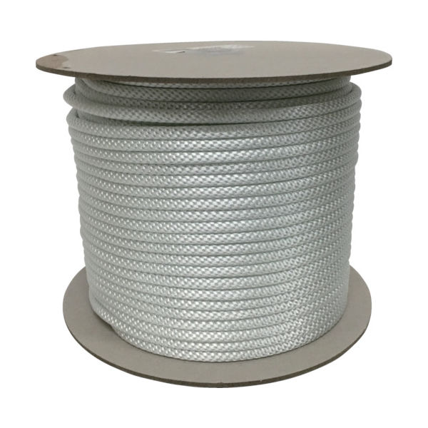 ユタカメイク ナイロン金剛打ロープボビン巻 6.0mm×100m P7360100 1巻 829-1155（直送品）