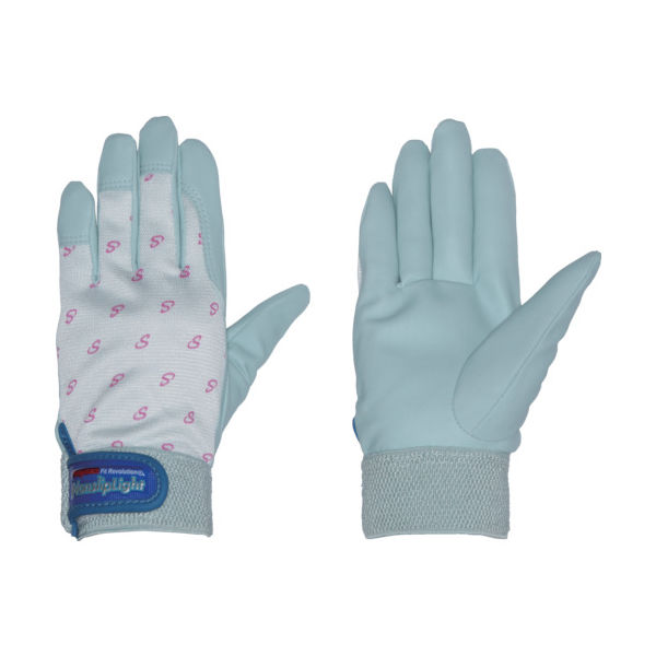 ペンギンエースジャパン ペンギンエース 合皮手袋 ノンスリップライト ライトグレー S PA-8151 1双 855-3029（直送品）