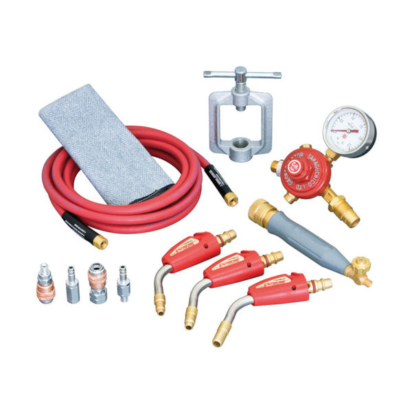 アサダ Asada アストロターボアセチレンバーナ カプラ式 3.6m PZ386836 1セット 806-8006（直送品）