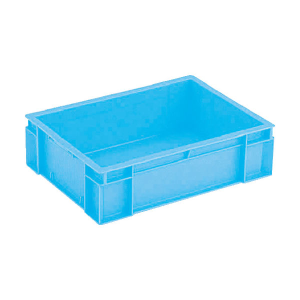 岐阜プラスチック工業 RISU Rボックス型コンテナ 415987 B型プラテナーRBー13 青 RB-13 B 1個 836-2451（直送品）