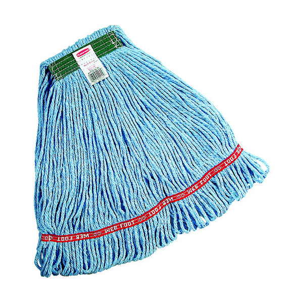ニューウェルブランズ・ジャパン ラバーメイド クリーニングモップ スウィンガーループ M ブルー RMC11206BL 1個（直送品）