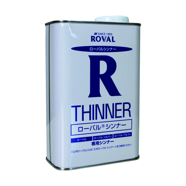 ローバル ROVAL 亜鉛メッキ塗料 ローバルシンナー 3L缶 RT-3L 1缶 828-6843（直送品）