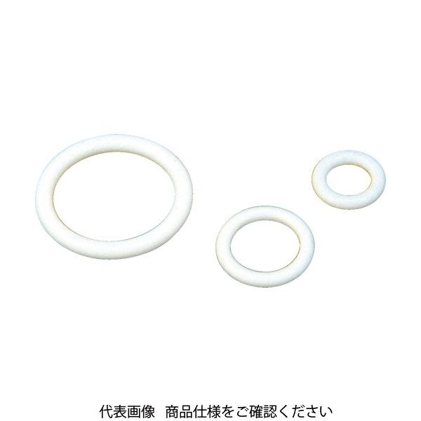 フロンケミカル フッ素樹脂(PTFE)Oリング Pー20 (10個入) NR0314-009 1袋(10個) 835-8582（直送品）