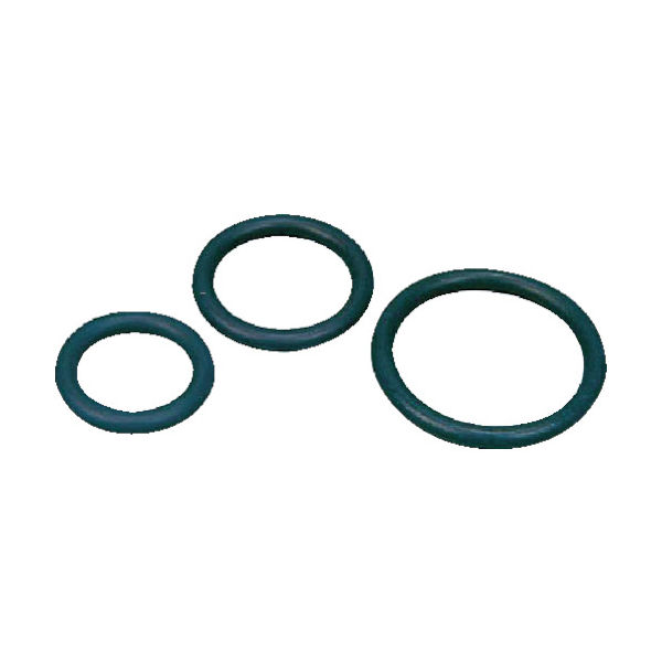 フロンケミカル フッ素樹脂コーティングOリング Pー6 (10個入) NR0315-001 1袋(10個) 835-8584（直送品）