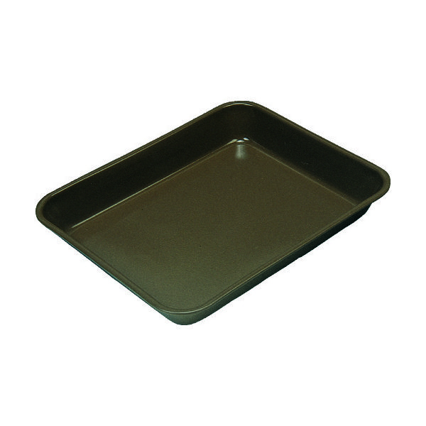 フロンケミカル フッ素樹脂コーティング標準バット 標準キャビネ 膜厚約50μ NR0376-002 1枚(1個) 835-8646（直送品）