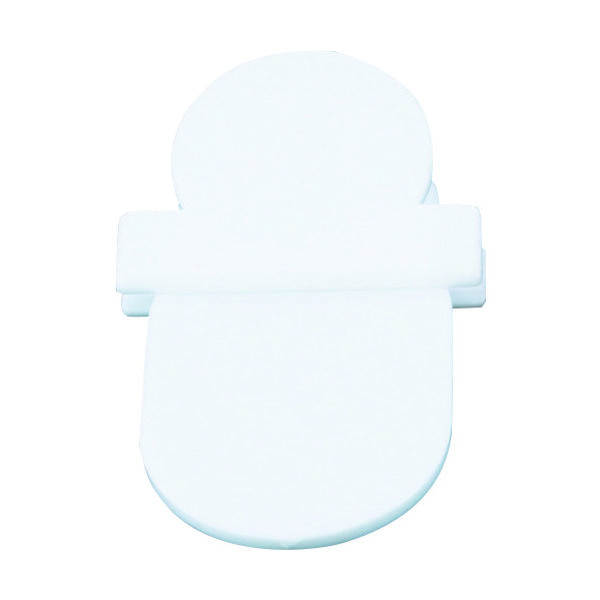 トラスコ中山 TRUSCO 親子札 無地 白 TOFD00-W 1箱(10組) 856-3650（直送品）